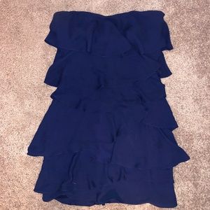 BCBG Dresses - BCBG Strapless Ruffle Dress BCBG Dresses - BCBG Strapless Ruffle Dress